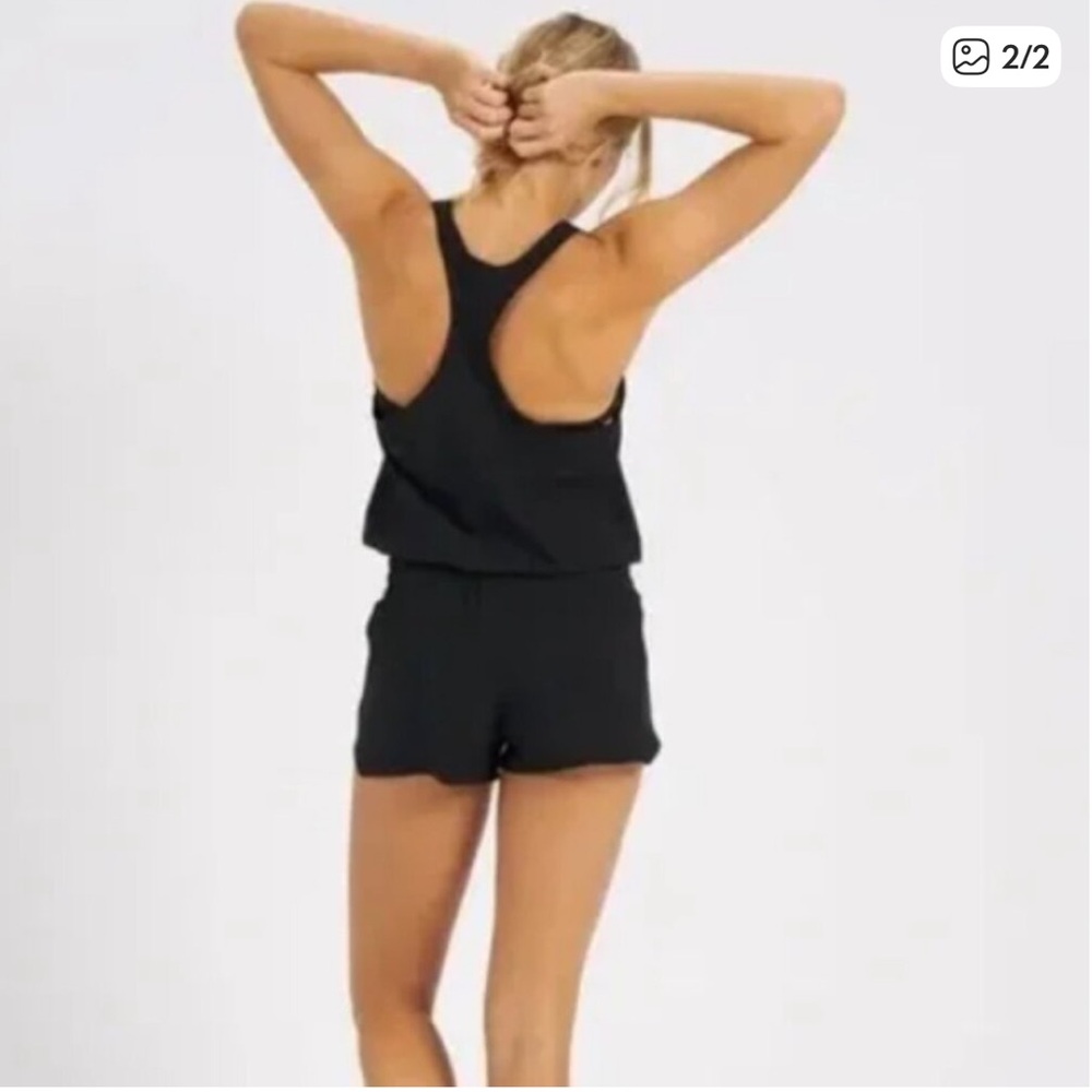 Vuori Black Clementine Romper - Picture 8 of 8